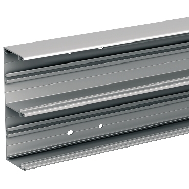 OptiLine 70 Trunking in aluminium, without front cover. 155x55