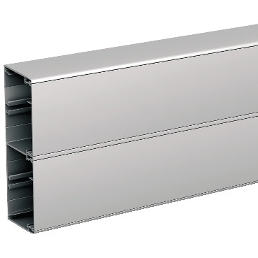 OptiLine 70 Trunking in aluminium, with front cover. 155x55