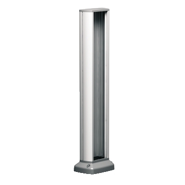 OptiLine 70 one-sided Post in aluminium without front cover