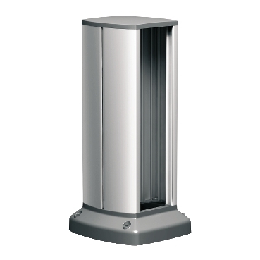 OptiLine 70 two-sided Post in aluminium without front cover