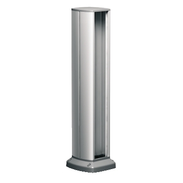 OptiLine 70 two-sided Post in aluminium without front cover
