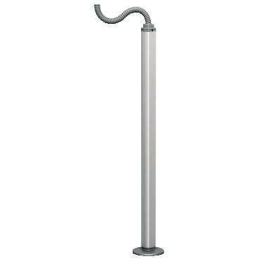OptiLine 70 Pole free-standing and movable two sided. No wiring device