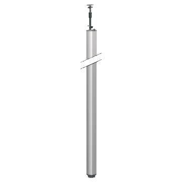 OPTILINE 45 energiaoszlop, feszített, egyoldalas, 3.5 m, eloxált alu ISM20102