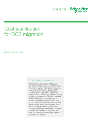 Cost justification for DCS migration