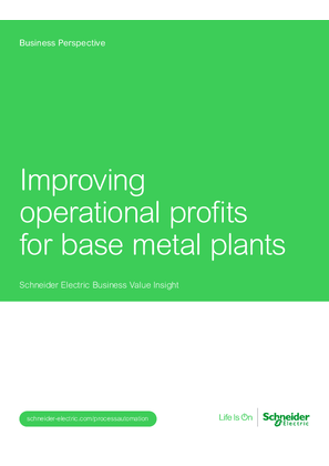 Improving operational profits for base metal plants