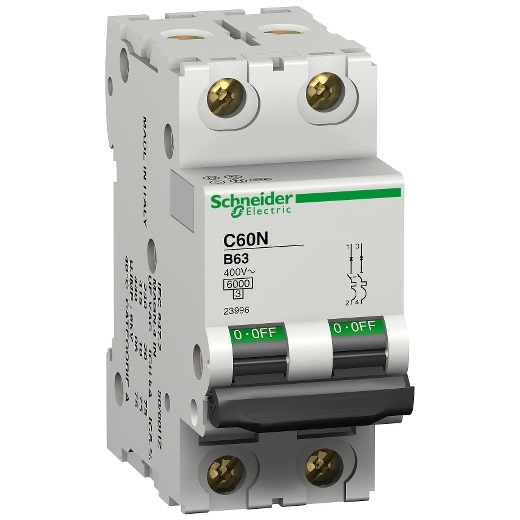 C60 Circuit Breaker C60n 1p N 50a B Curve Schneider Electric Indonesia