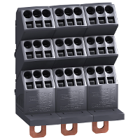  LVS04033 LVS04033 Linergy DP 3P razvodni blok -Compact NSX,INS - 250A -27 izvoda brzo povezivanje Tip proizvoda ili komponente	
Razvodni blok
Ime proizvoda	
Linergy DP
Kompatibilnost grupe proizvoda	
Prisma G orman
Prisma P orman
Prisma PH orman
Prisma Pack 250 orman
Pribor / posebna kategorija	
Pribor za razvod struje
Ip stepen zaštite	
IPxx B
Dopunske informacije
Nosači za montažu	
Prisma montažna ploča
DIN šina 
