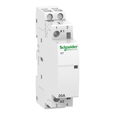 ACTI9 iCT20A kontaktor (mágneskapcsoló), 50Hz, 2NO, 230-240VAC - A9C22722