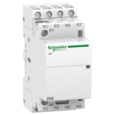 ACTI9 iCT25A kontaktor (mágneskapcsoló), 50Hz, 4NC, 230-240VAC - A9C20837