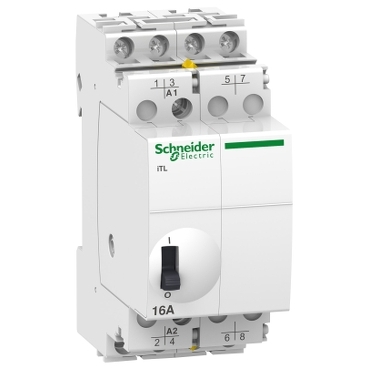 ACTI9 ITL16A impulzusrelé, 4NO, 24VAC, 12VDC - A9C30114