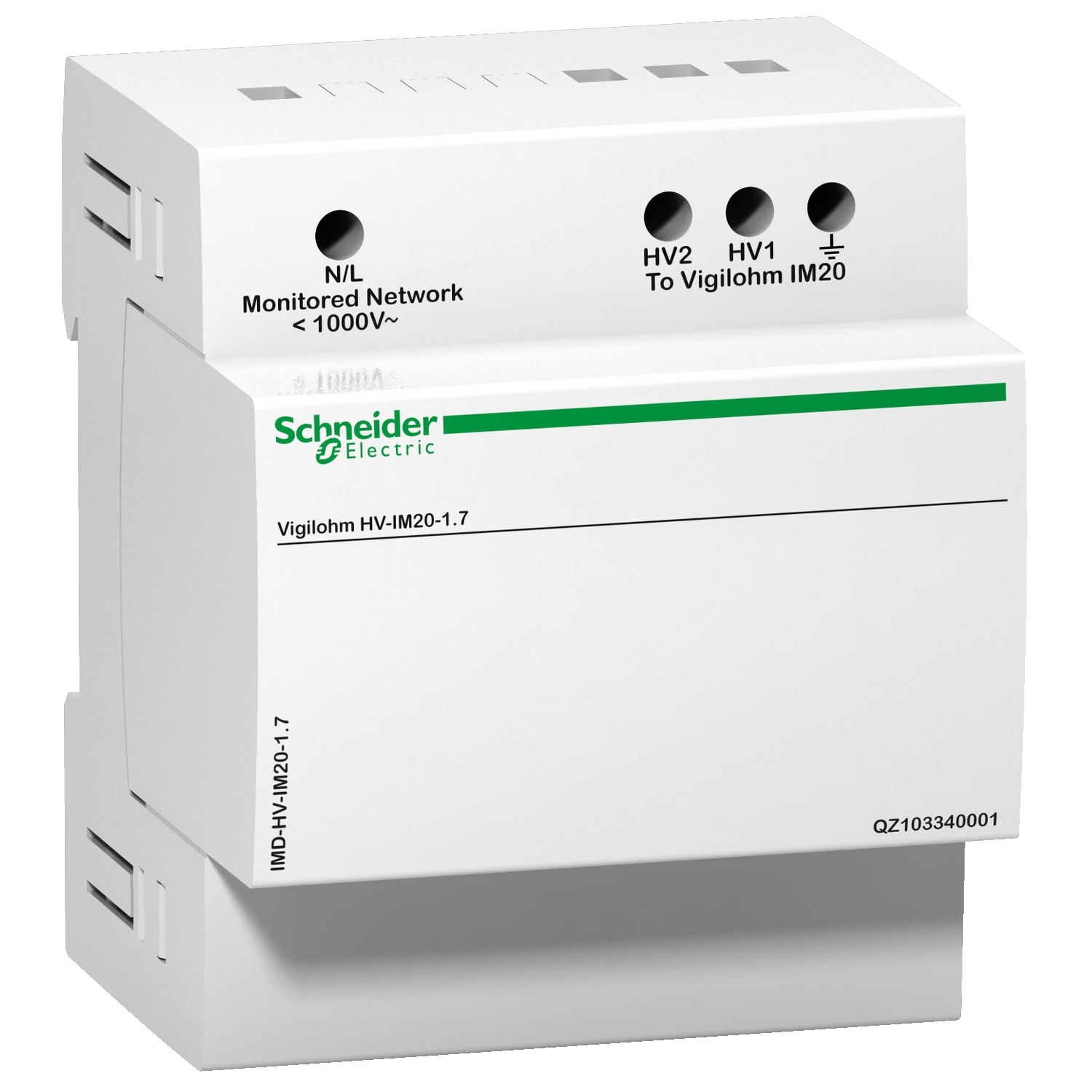 Szigetelésellenőrző modul 1700V/prim 480-830V/szek Vigilohm Schneider