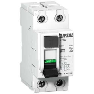 RCD commercial 2P 2 modules; Max 4; Clipsal