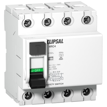 RCD commercial 4P 4 modules; Max 4; Clipsal