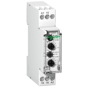 ACTI9 iRTL időrelé, 2P, Uc 24-240 VAC, 24VDC - A9E16069