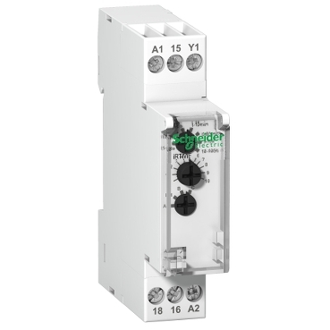 ACTI9 iRTMF időrelé, 2P, Uc 12-240 VAC, 12-240VDC - A9E16070