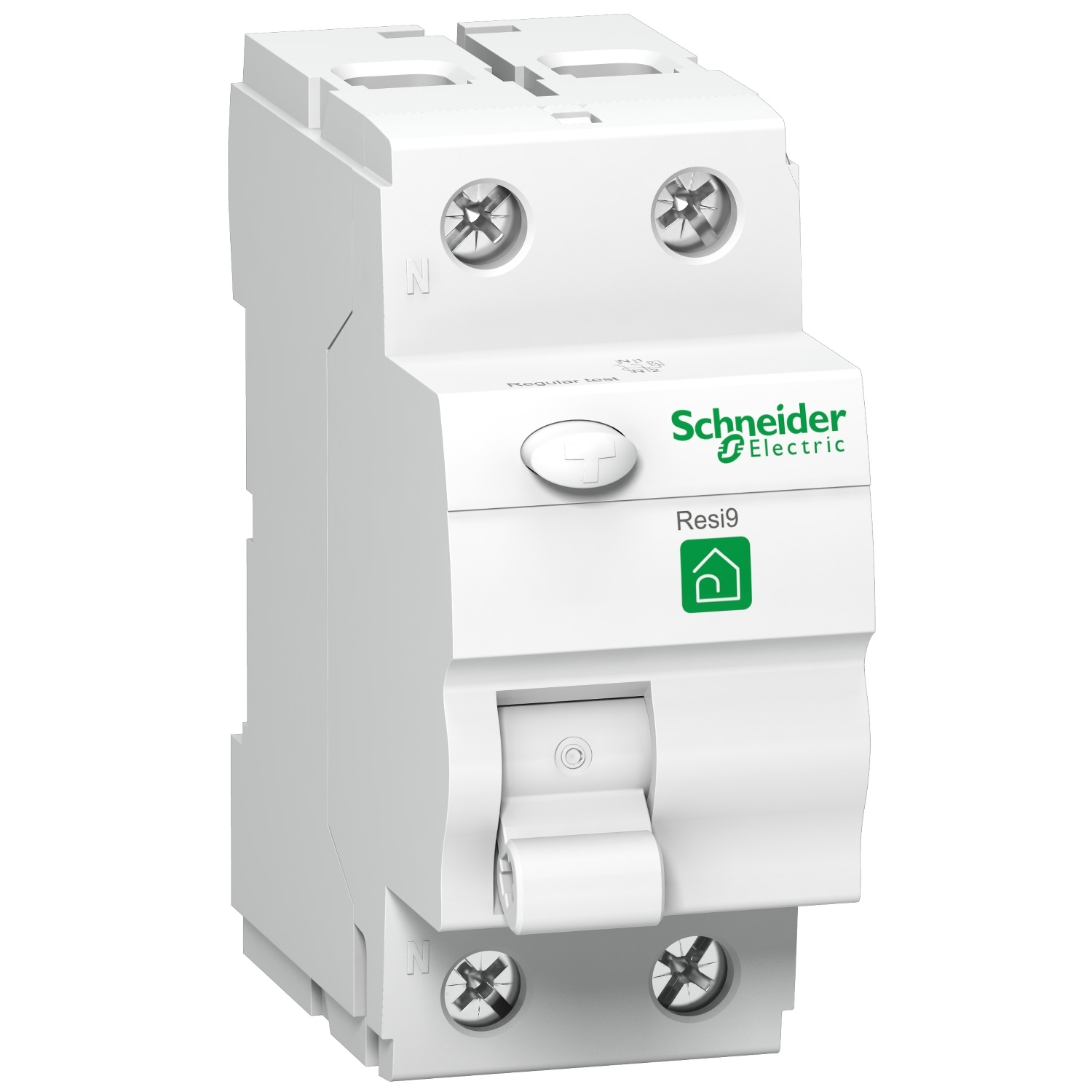 Áram-védőkapcsoló (Fi-relé) analóg 2P 63A 30mA A-típus 6kA Resi9 R Schneider