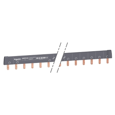 Cutable comb busbar 1P 100A 24 modules