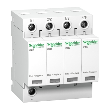 iPF & iPRD Schneider Electric Acti9 iPF & iPRD DIN rail type-2 Surge Protector Devices (SPDs) are definitely geared to absolute safety.