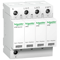  A9L08600 A9L08600 IPRD8 modularni odvodnik prenapona - 3P + N - 350V IPRD8modularni odvodnik prenapona, 3p+N, 350V. grupa proizvoda: Acti 9 - tip proizvoda ili komponente: izvlačivi odvodnik prenapona - primena uređaja: razvod električne energije - tip odvodnika prenapona: električna distributivna mreža. 