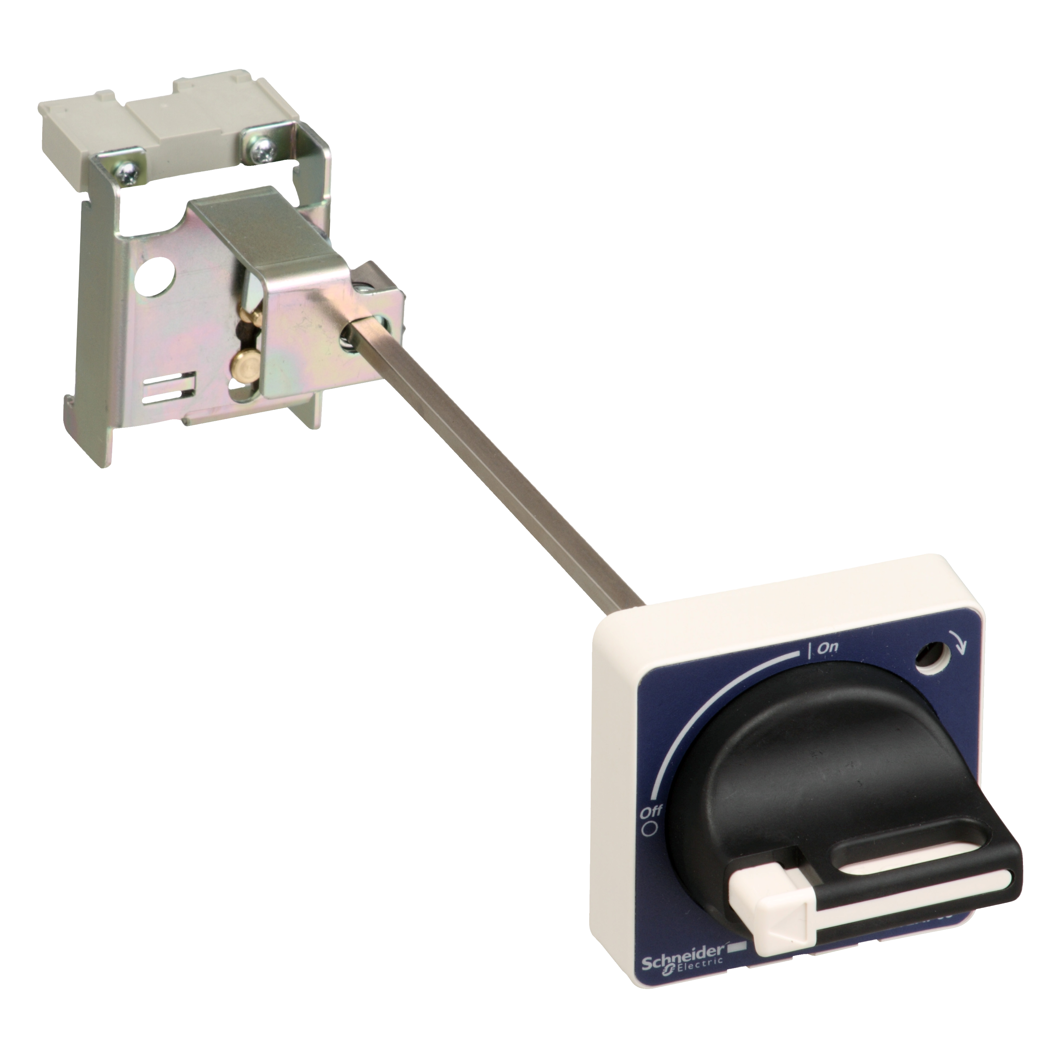 Extended rotary handle kit,TeSys Deca Fram 2,IP54,black handle,without trip indication,for GV2LE/GV2RT