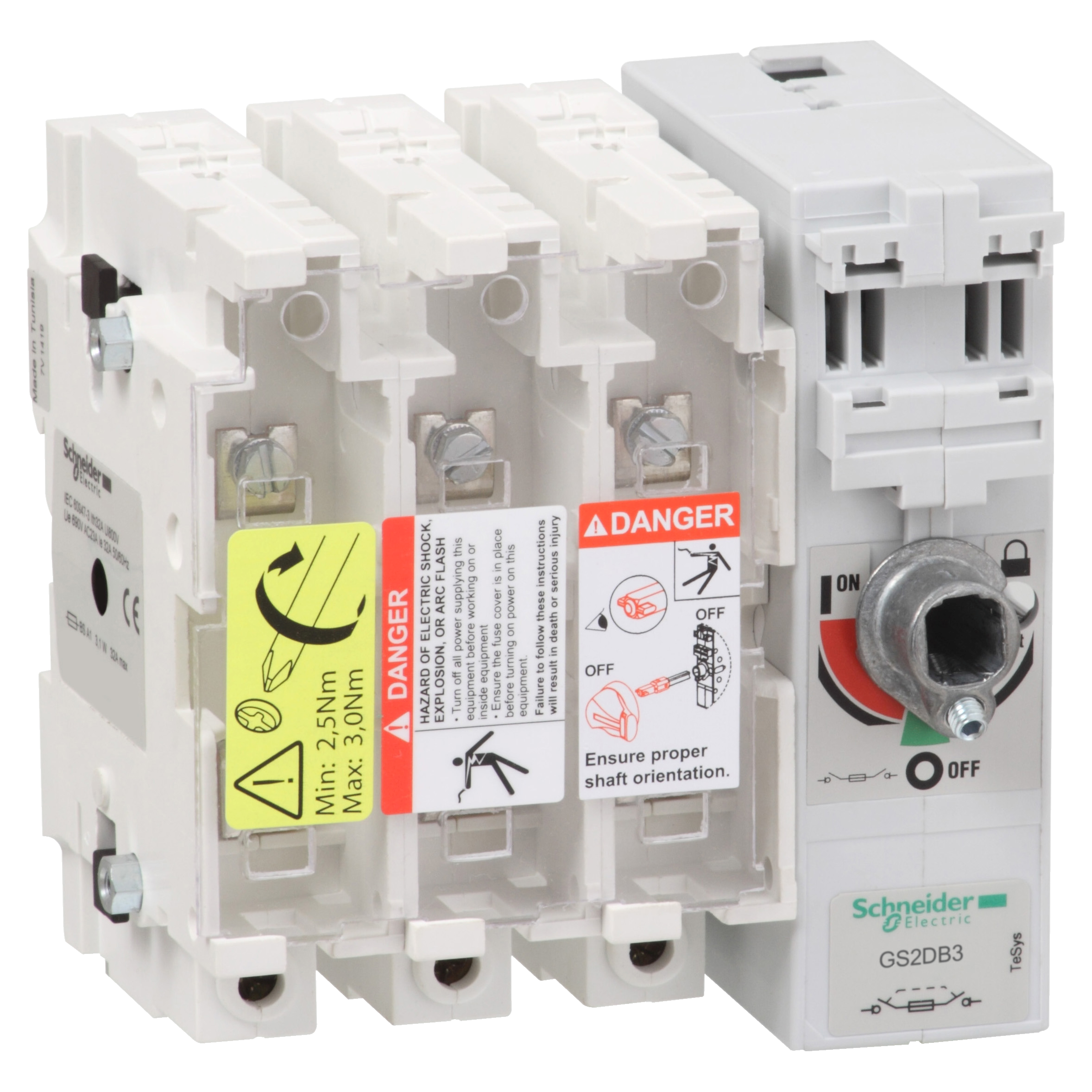 FUSE DISCONNECT SWITCH 3X 32A A1