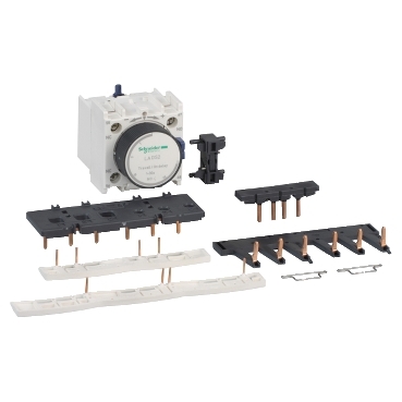 TeSys D, Kit For Star Delta Starter Assembling, For 3 X Contactors LC1D09-D38 Star Identical, With Timer Block