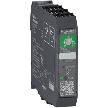 TeSys H kompakt forgásirányváltó motorvezérlő 0,75kW 24VDC, csavaros LZ2H2X4BD