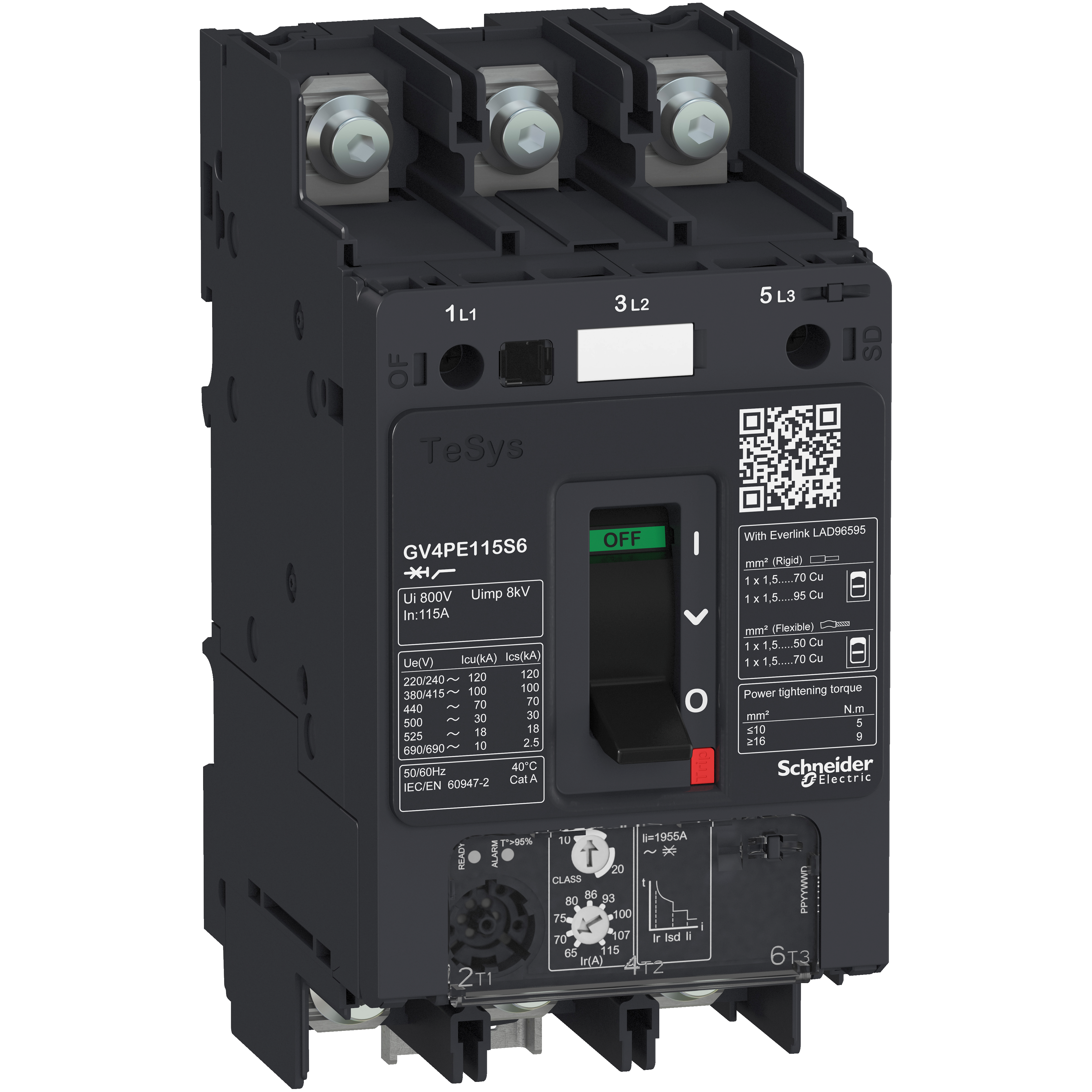 Disjoncteur moteur 7A 100kA