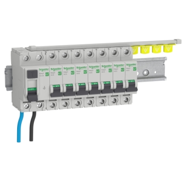 Easy9 XP devices Schneider Electric Protection devices: MCB, RCCB, RCBO, SPD, MSU, Bell, CT, TL