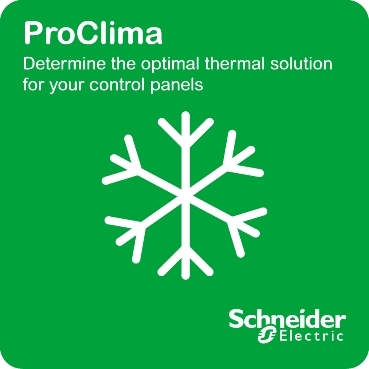 ProClima Schneider Electric Control panel thermal optimization software