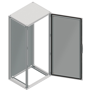  NSYSF18840 NSYSF18840 Spacial SF orman bez montažne ploče - sastavljen - 1800x800x400 mm Tip proizvoda ili komponente	
Pogodan orman
Nazivna visina ormana	
1800 mm
Nazivna širina ormana	
800 mm
Nazivna dubina ormana	
400 mm
Montaža ormana	
Slobodnostojeći
Sastav uređaja	
2 klizne šine
4 držač montažne ploče
1 okvir ormana
1 vrata
1 sistem za zabravljivanje sa ručicom: vrata
1 zadnji panel
1 krov
Dopunske informacije
Strukturni tip	
Paneli i vrata ugrađeni u konstrukciju
Formirano iz jednog dela
Perforirana konstrukcija sa razmakom od 25 mm
Vertikalni nosači spojeni na gornji i donji deo rama
Tip vrata	
Ravna prednji deo
Broj vrata	
Prednji deo: 1 vrata
Otvaranje vrata	
Reverzibilno (120 °)
Tip brave	
Zaključavanje u 4 tačke, ručica sa umetkom 5 mm dvostruki prorez prednja vrata
Opis montažne ploče	
Bez montažne ploče
Tip uvodne ploče	
Bez ploče sa uvodnicama
Dostupnost za operacije	
Prednji deo
Zadnji deo
Strane ormana 