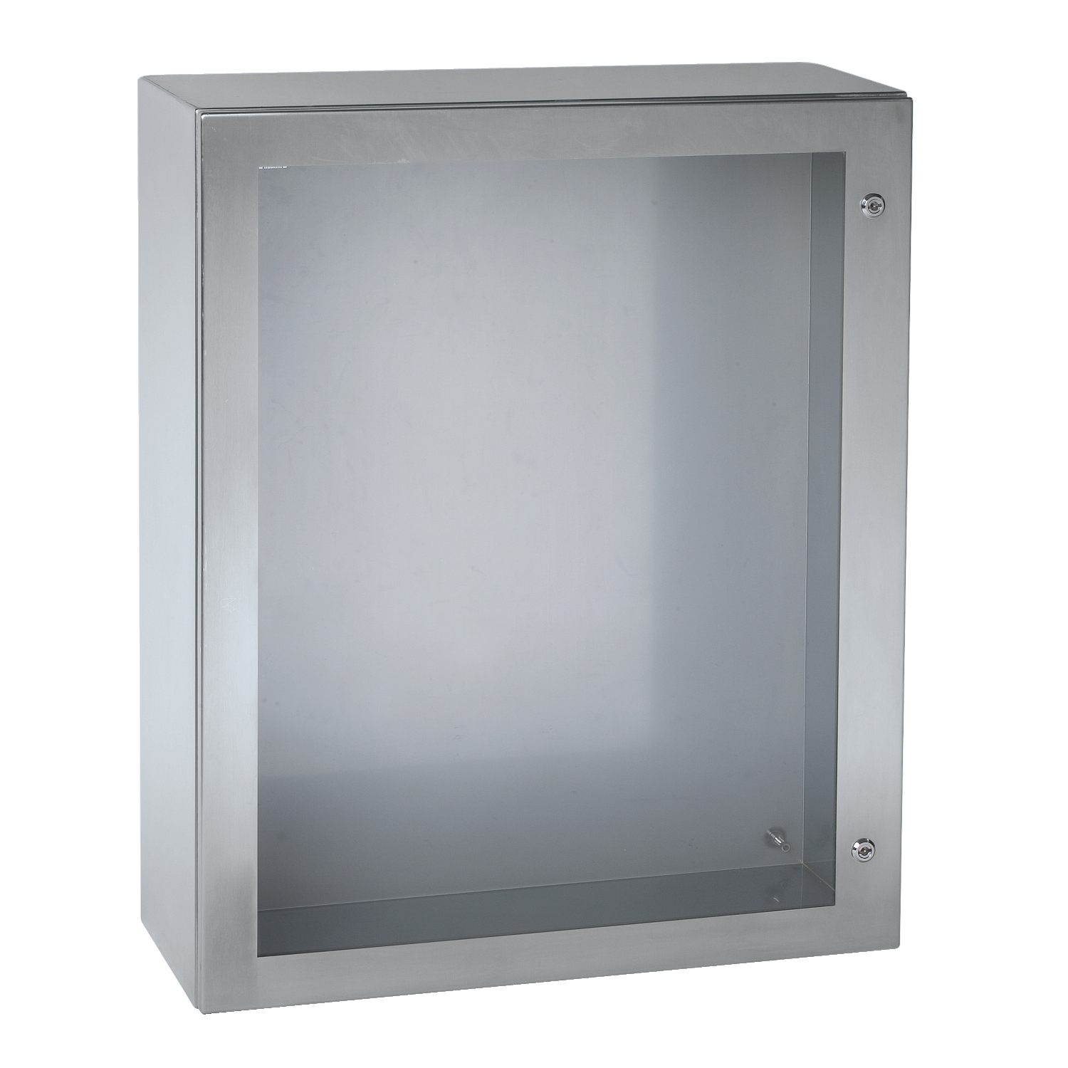 Wall mounted enclosure, Spacial S3X, stainless steel 304L, glazed door, 400x300x200mm, IP66