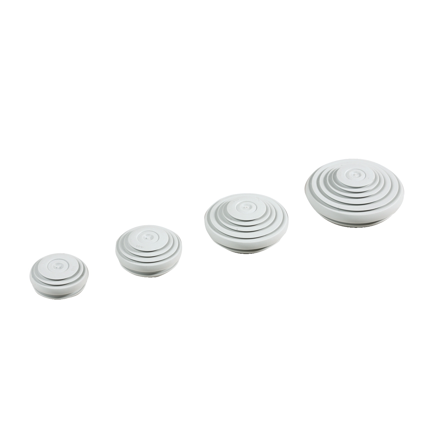 Mureva kábelbevezető membrános 4-25mm-kábelátmérőhöz 2mm teli szürke halogénmentes 1x Schneider