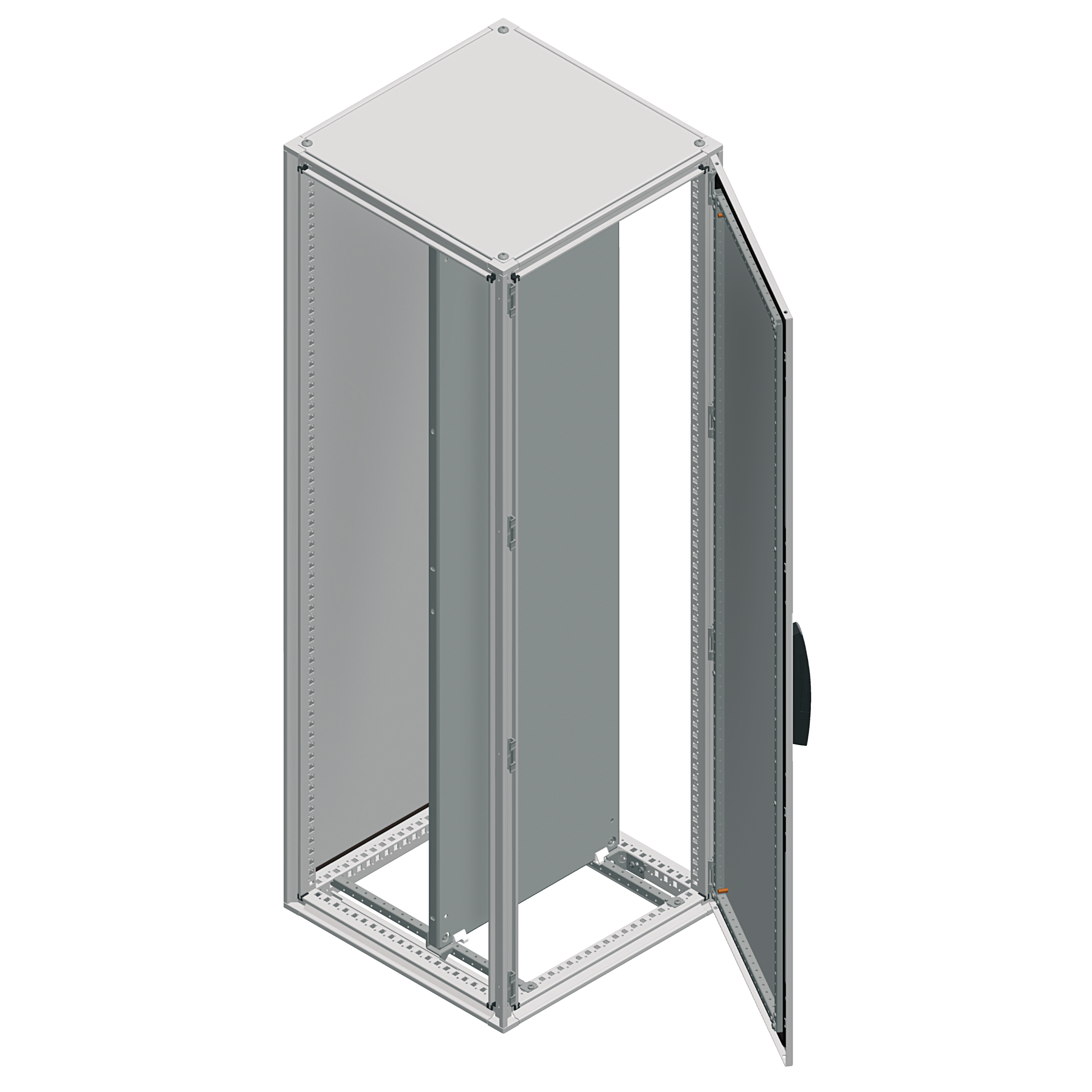Spacial SF enclosure with mounting plate - assembled - 2000x600x600 mm