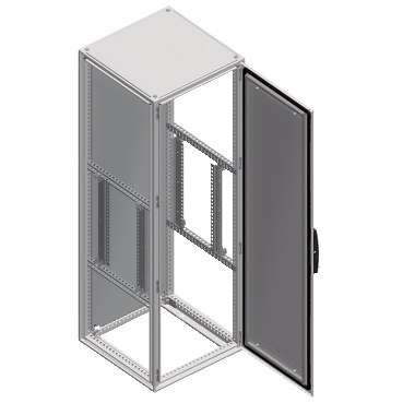 Részleges rögzített rack 19" 21U NSYRCKP21