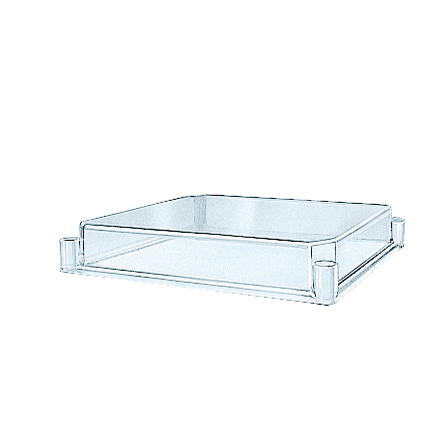 Transparent polycarbonate cover 27x36x4.5cm