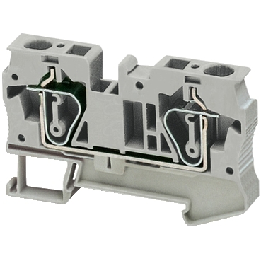 Linergy Passthrough Terminal Block, 6mm², 41A, Single Level, 1x1 SpRing