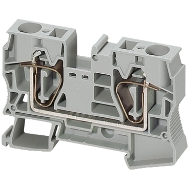 Linergy Passthrough Terminal Block, 16mm², 76A, Single Level, 1x1 SpRing