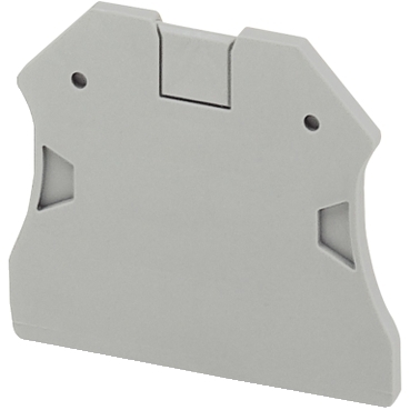 Linergy NSYTR End Cover For Screw Single Level Terminal Block, 1x1, 2.5 To 10mm²