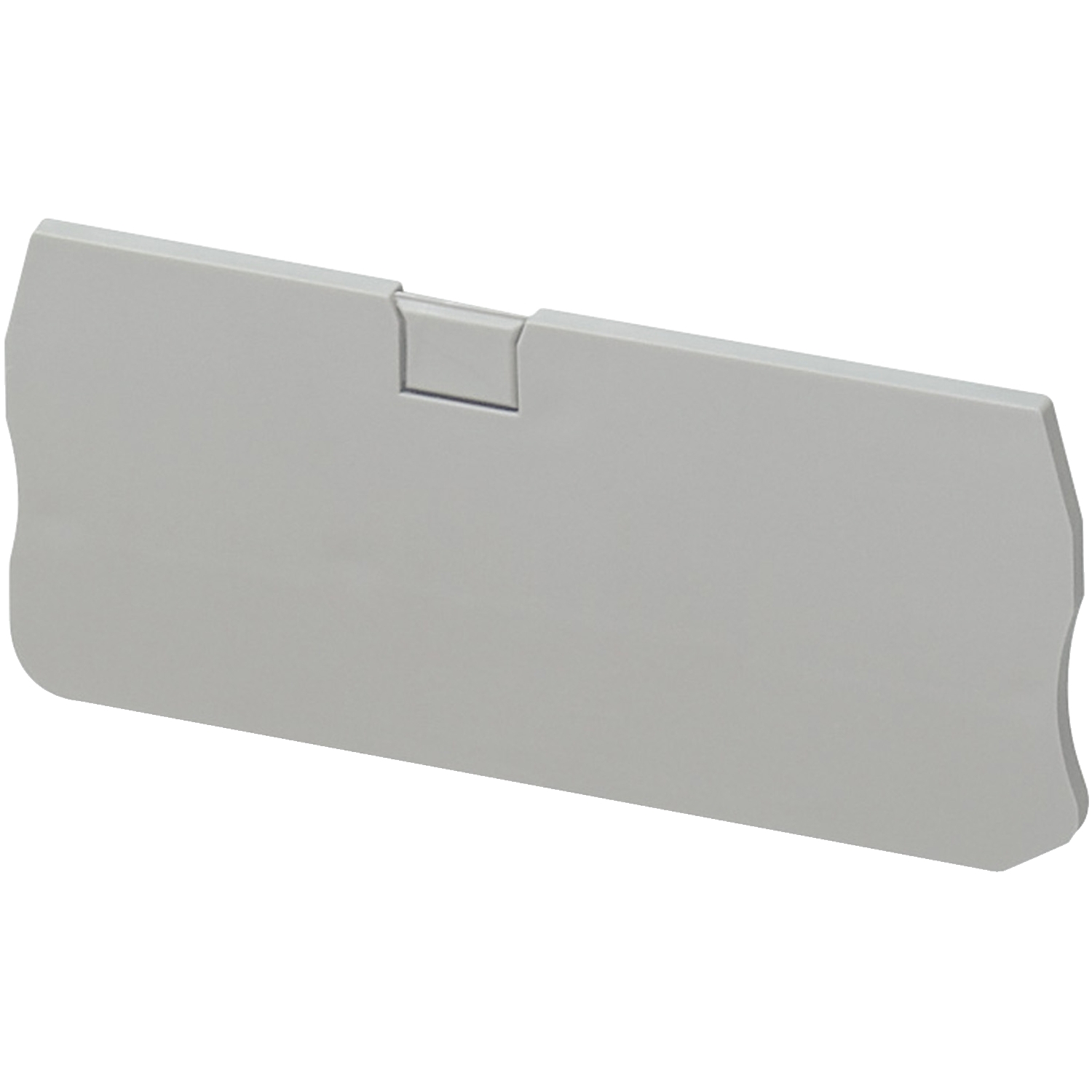 Cover plate, Linergy TR, 2.2mm width, 4 points, for spring terminals nsytrr24, NSYTRR23, grey, Set of 50