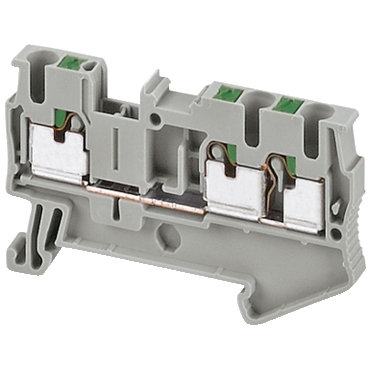 Linergy, Terminal Block, Linergy TR, Push-in Type, Feed Through, 3 Points, 2.5mm², Grey, Set Of 50