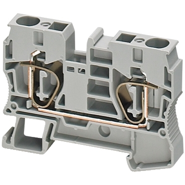Linergy Passthrough Terminal Block, 10mm², 57A, Single Level, 1x1 SpRing