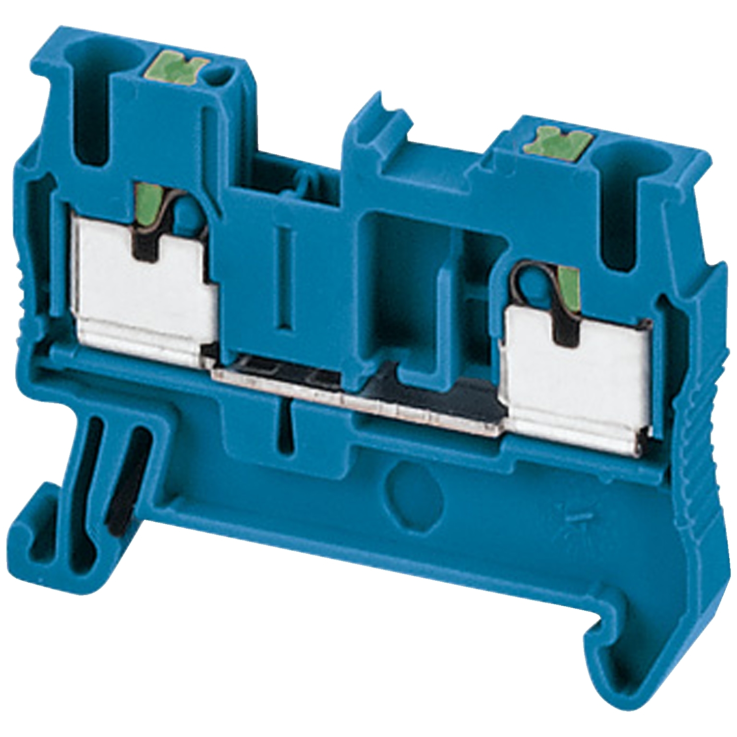 Terminal block, Linergy TR, push-in type, feed through, 2 points, 2.5mm², blue, set of 50