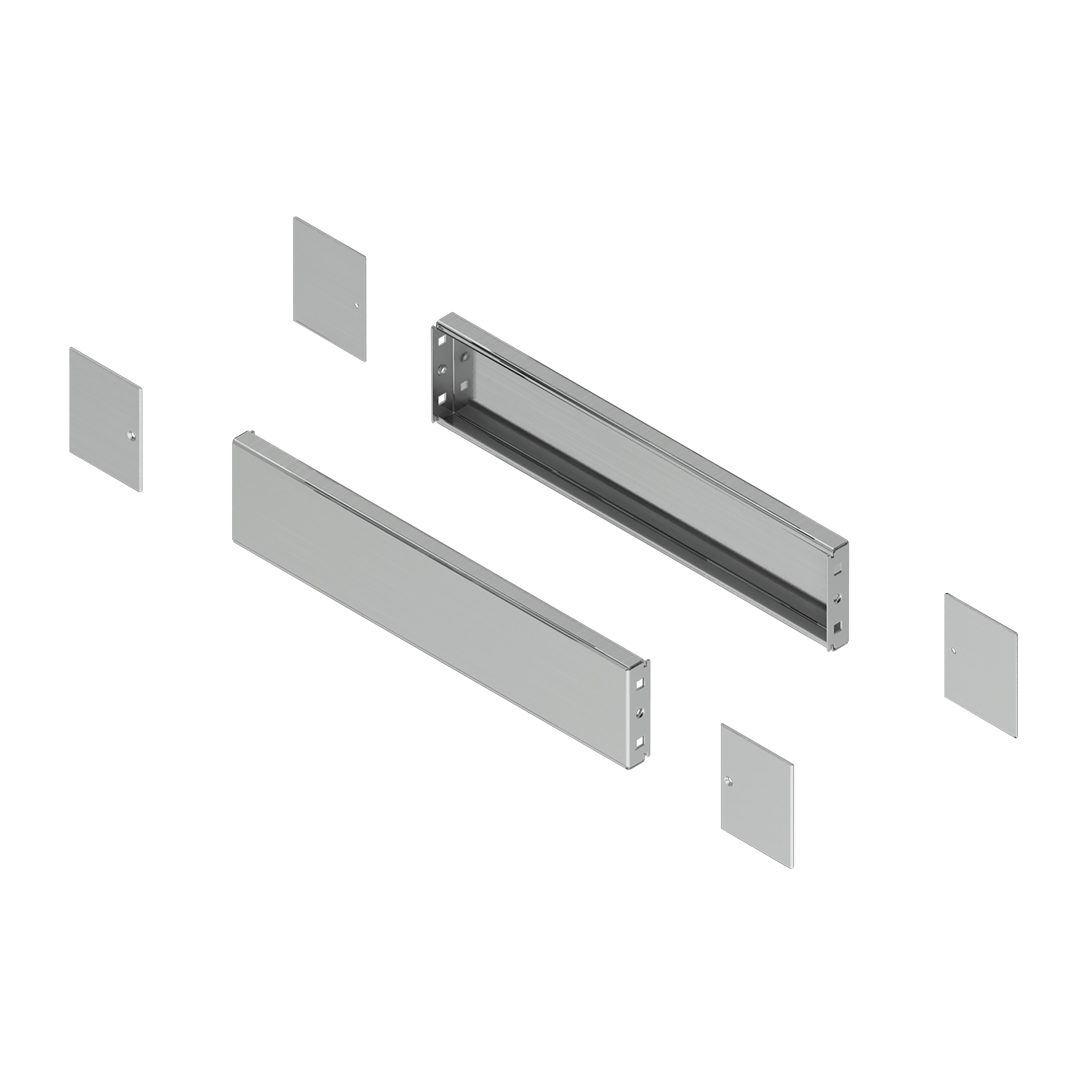 SS kit Plinth Side D400xH100 304L