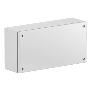 Spacial, Metal Industrial Box Plain Door H150xW150xD120 IP66 IK10 RAL 7035
