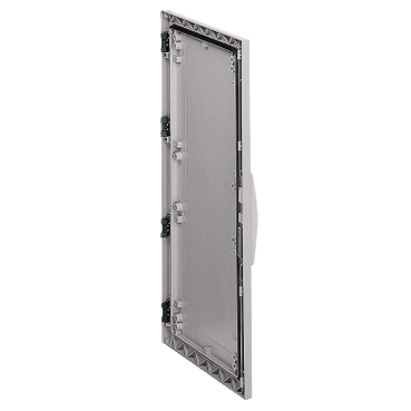 PLA doors with lock system, without hinges - RAL 7035