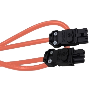 Narancs ledlampa összekotő kabel IEC NSYLAM1MN
