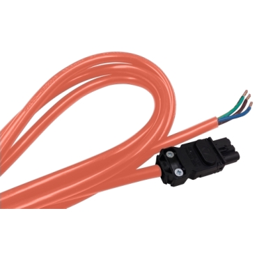 Átkötőkábel IEC Multi-fixing LEDIEC LED-lámpához hajlékony 3x 1.5mm2 PVC-ér Spacial Schneider