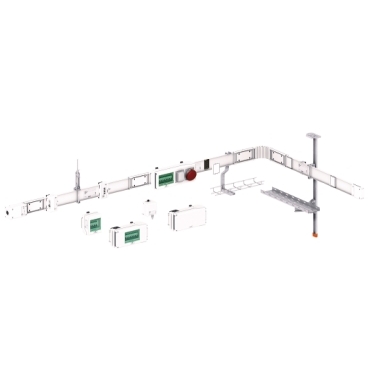 Canalis KN Schneider Electric Busbar trunking system for power distribution up to 160 A