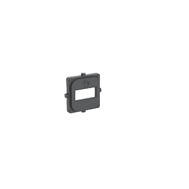Image of single Port USB Charger Colour Cap-  Antracite (pk 5)